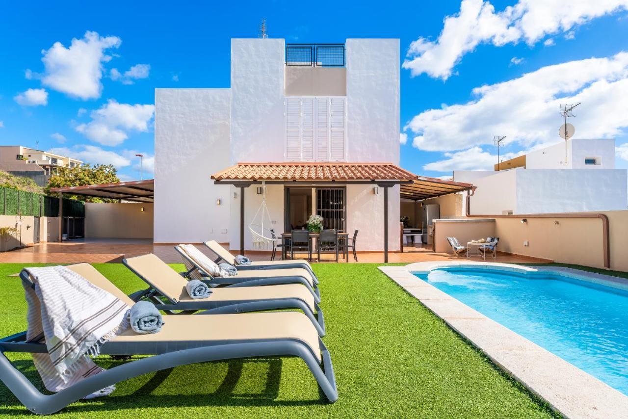 Villa With Private Pool And Workspace Candelaria Esterno foto