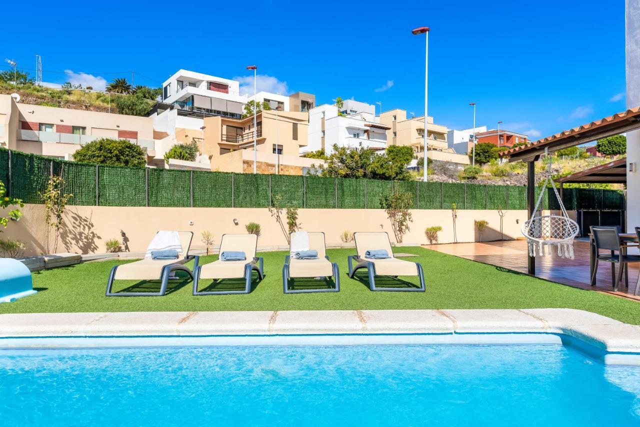 Villa With Private Pool And Workspace Candelaria Esterno foto