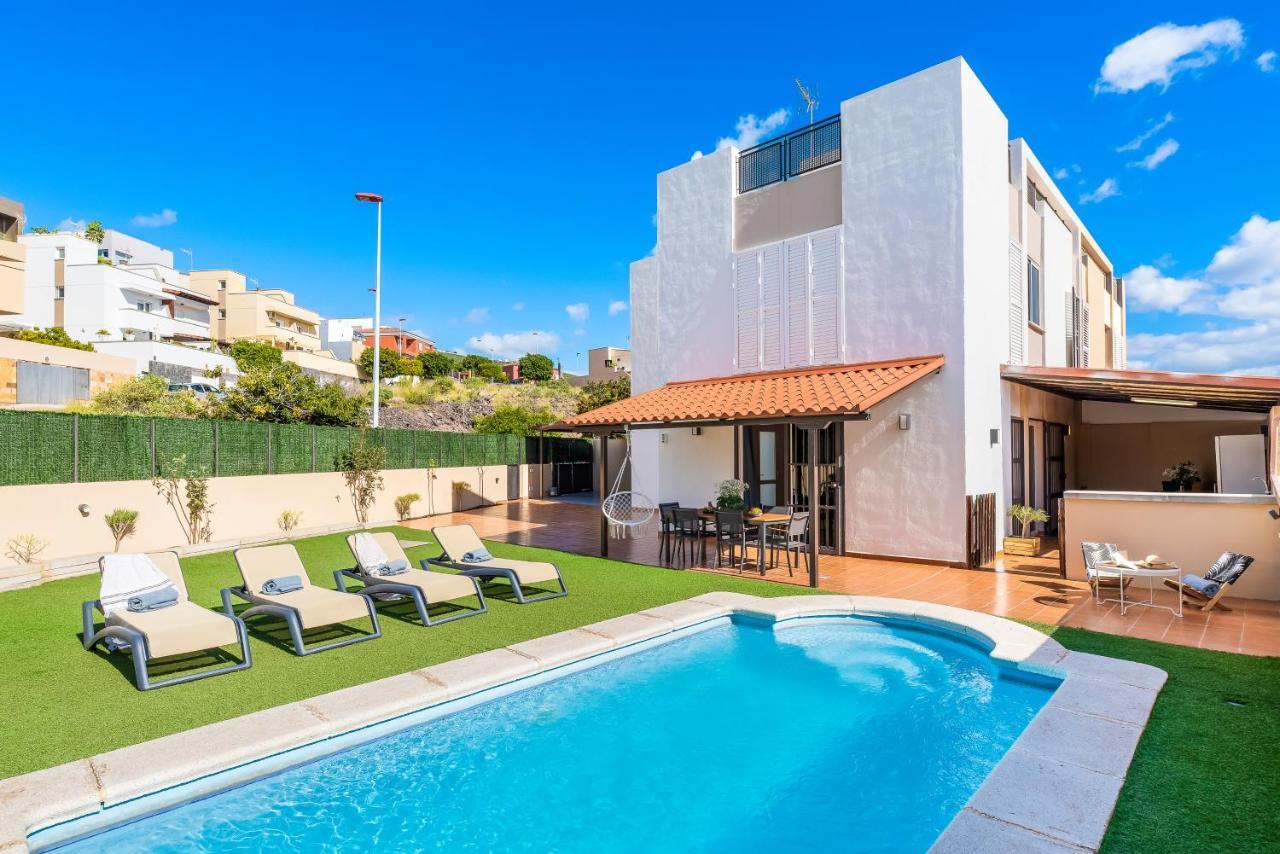 Villa With Private Pool And Workspace Candelaria Esterno foto